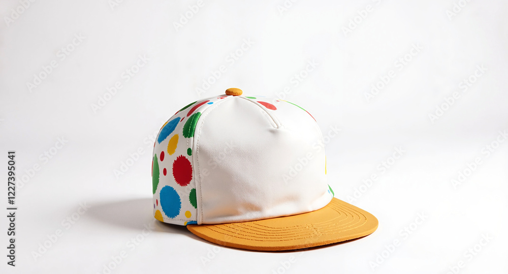 Fototapeta premium Children's Cap Mockup with Copy Space