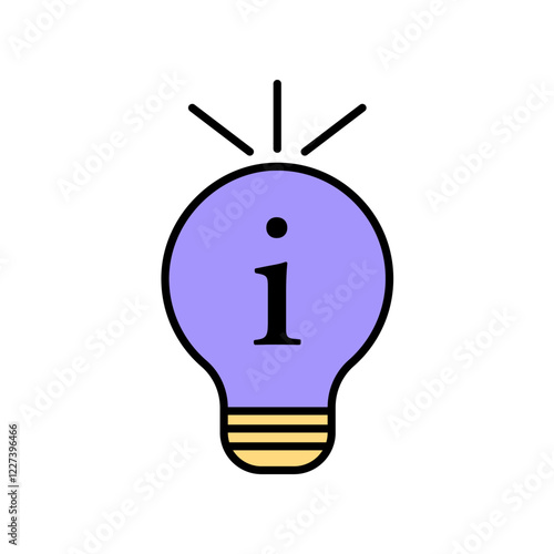 Icon a hint, isolated against a clean background.