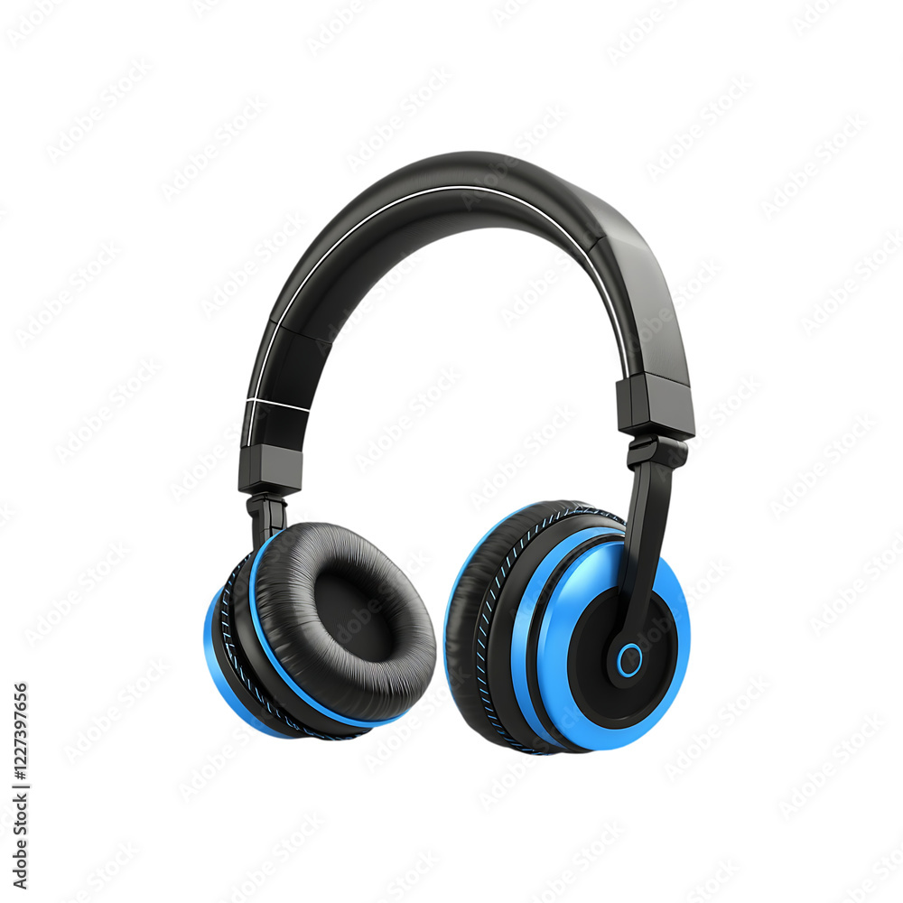 black headphones isolated on a transparent background, in a PNG format black headphones isolated on a transparent background, in a PNG format