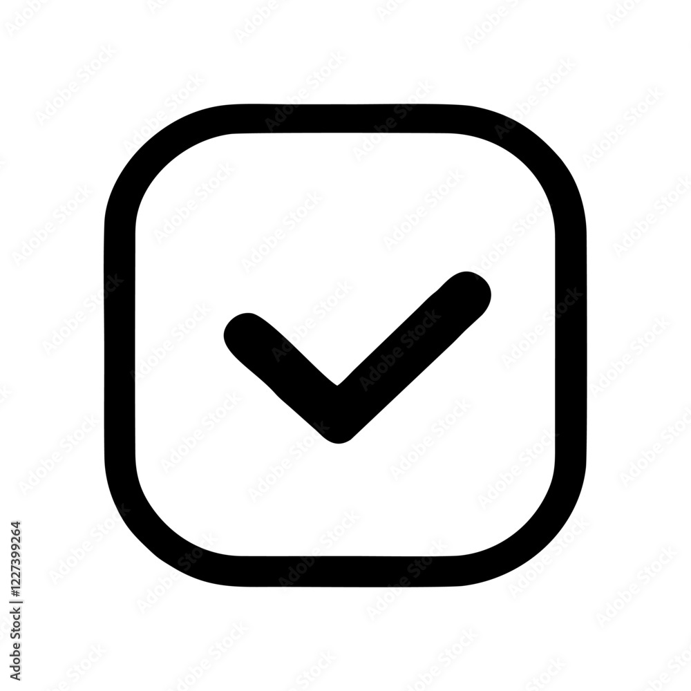 simple check mark logo icon for branding simple check mark logo icon for branding