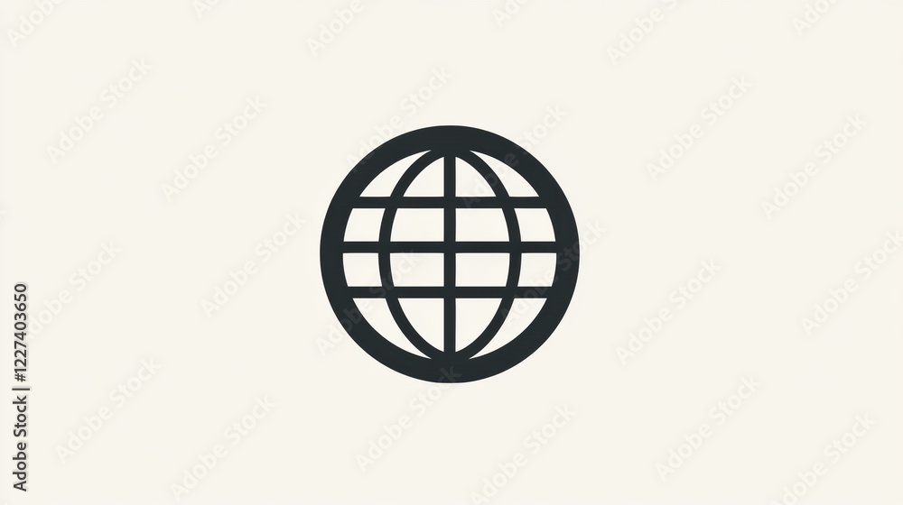 Global connectivity symbol representing worldwide communication and information access for all users every day. Generative AI Global connectivity symbol representing worldwide communication and information access for all users every day. Generative AI