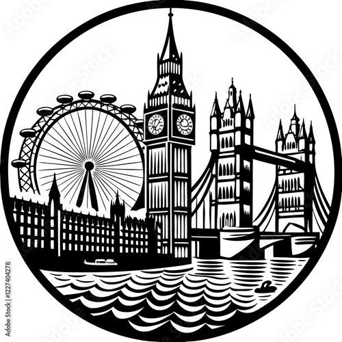"Stunning Skyline Vector Art | Adobe Stock"