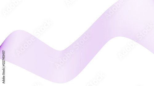 Modern abstract glowing wave lines on white background. Dynamic flowing wave design element. Futuristic technology and sound wave pattern. Abstract Modern Line, Wave Designed On white Background.