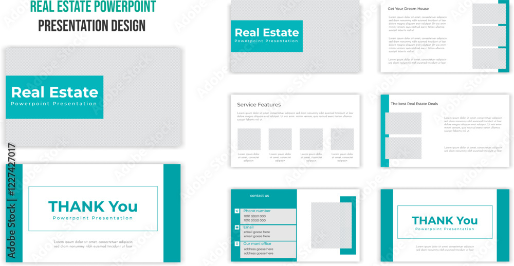 Powerpoint presentation templates set for business and real estate. Use for keynote presentation, brochure design, website slider, landing page, annual report, company profile, social media banner Powerpoint presentation templates set for business and real estate. Use for keynote presentation, brochure design, website slider, landing page, annual report, company profile, social media banner