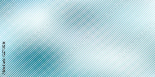Vector ribbed glass texture background. Blue white grey purple ribbed glass. Mesh gradien