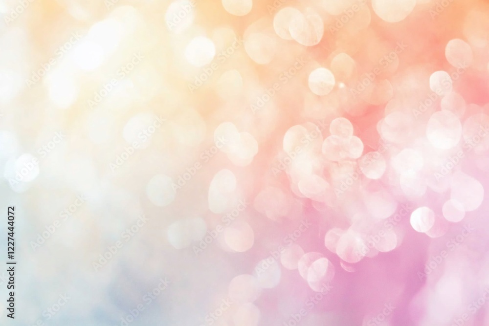 Soft, dreamy bokeh background with pastel colors creating a serene atmosphere for design use Soft, dreamy bokeh background with pastel colors creating a serene atmosphere for design use