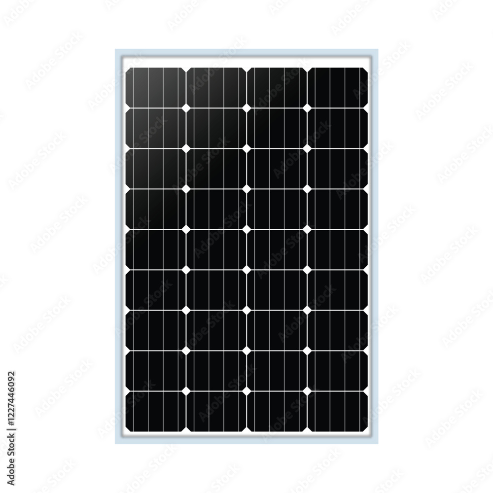 Single solar panel against a white background. Wireframe low poly design.. Advanced technology for efficient renewable energy solutions. Single solar panel against a white background. Wireframe low poly design.. Advanced technology for efficient renewable energy solutions.