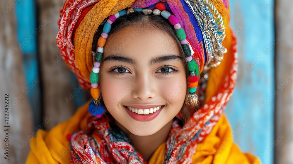 Colorful cultural celebration showcasing traditional attire and joyful expressions in a vibrant local festival atmosphere Colorful cultural celebration showcasing traditional attire and joyful expressions in a vibrant local festival atmosphere