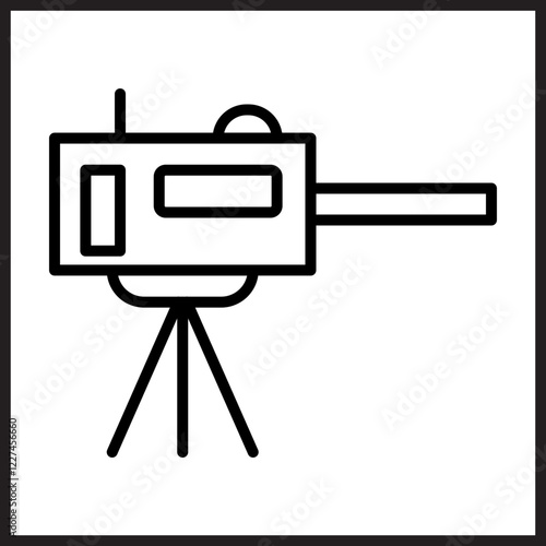 Gun Turret Icon Design