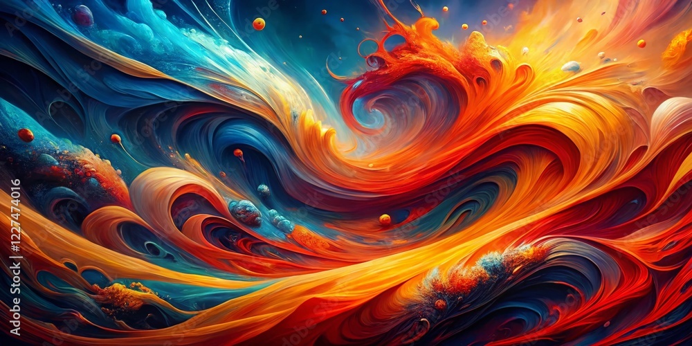 Abstract Colorful Swirls: Vibrant Energy & Dynamic Motion Generative AI Art Abstract Colorful Swirls: Vibrant Energy & Dynamic Motion Generative AI Art