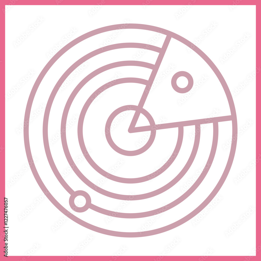 Radar Icon Design Radar Icon Design