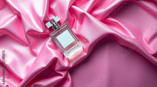 pink silk background