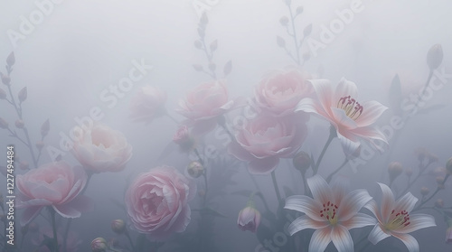 flowers in the water