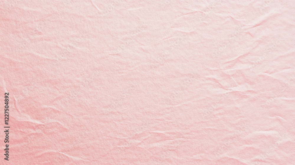 Fototapeta premium Delicate Pink Crinkled Texture Background