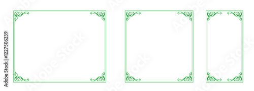 Elegant Frame. Design Template. A Collection of Stunning Frames.
