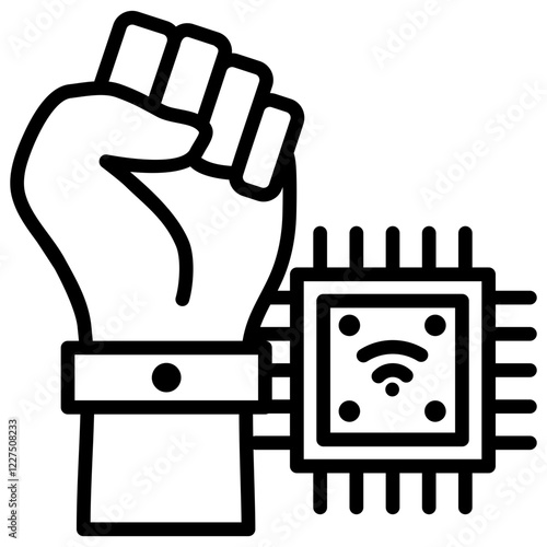 Wearable Glyph Icon