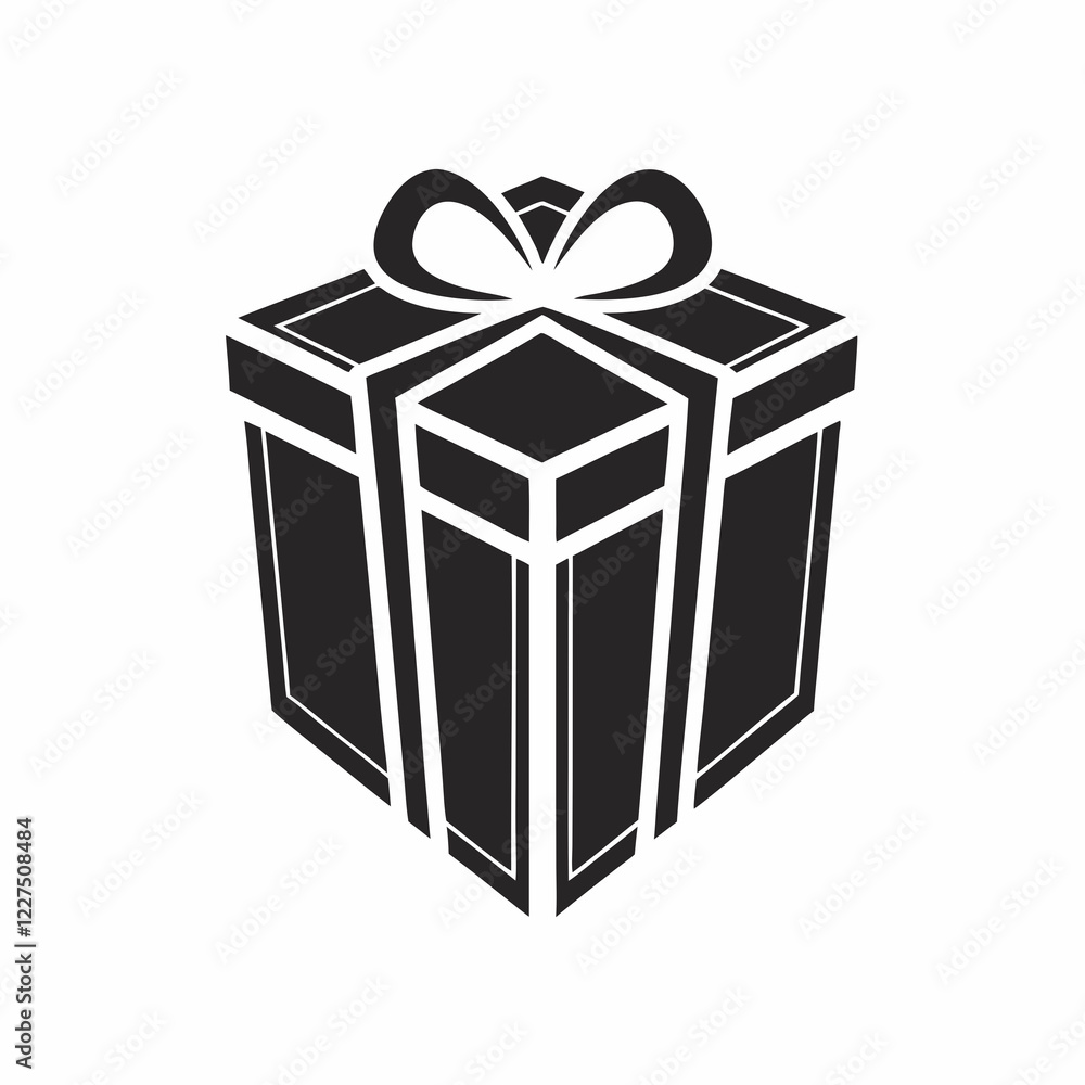 Obraz premium Simple and Unique Gift Box Vector Design.