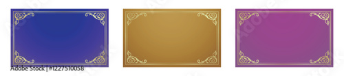 Trendy Frames. Design Template. An Assortment of Gorgeous Borders.
