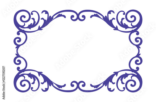 Trendy Frames. Design Template. An Assortment of Gorgeous Borders.
