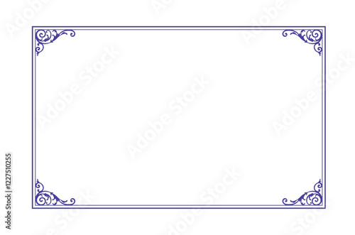 Trendy Frames. Design Template. An Assortment of Gorgeous Borders.
