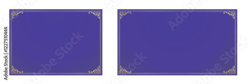 Trendy Frames. Design Template. An Assortment of Gorgeous Borders.

