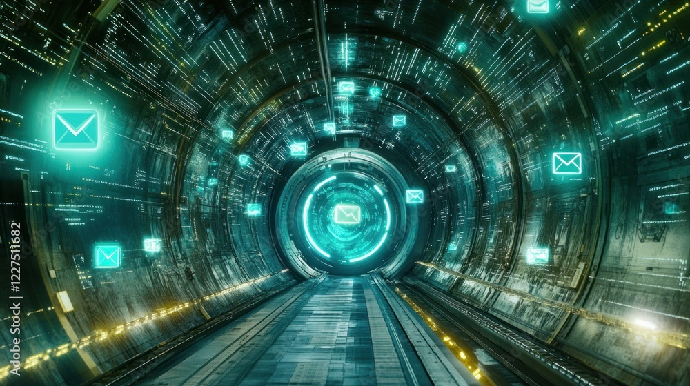 Digital Email Tunnel: A Futuristic Vision of Communication Digital Email Tunnel: A Futuristic Vision of Communication