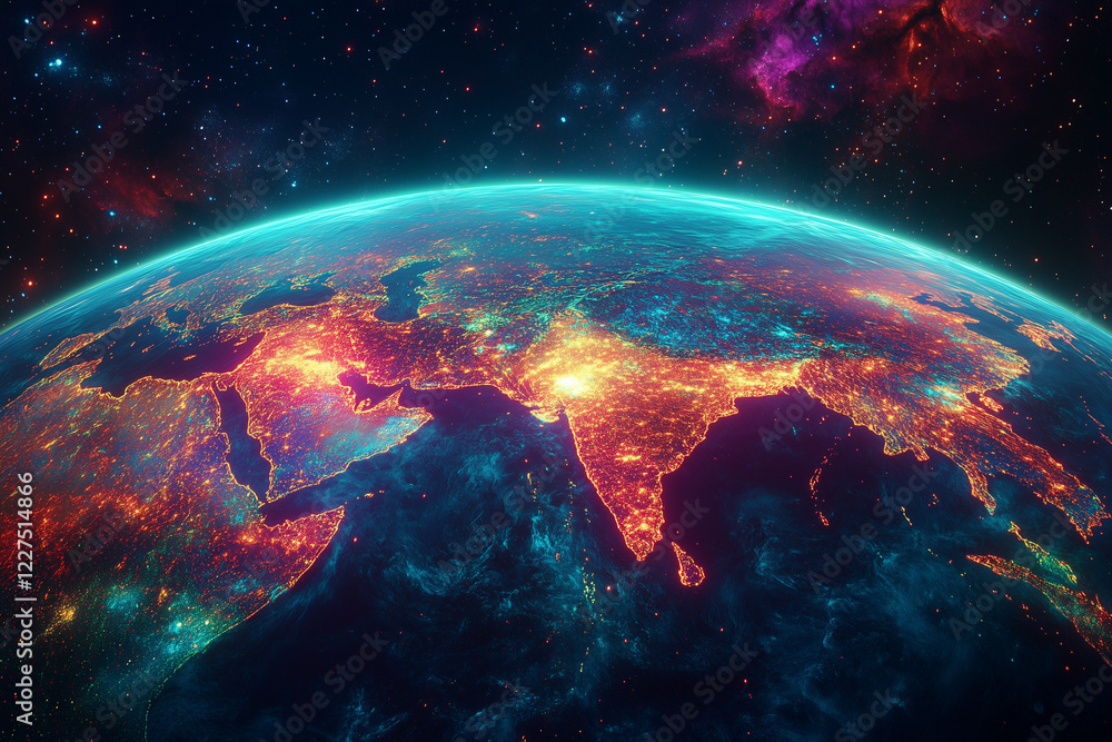 Obraz premium earth in space