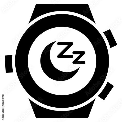 Sleep Glyph Icon