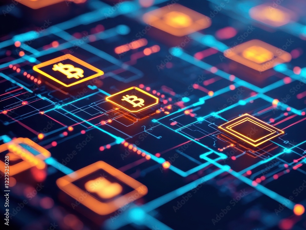 A digital abstract representation featuring interconnected circuitry and glowing geometrical shapes, symbolizing technology and innovation. A digital abstract representation featuring interconnected circuitry and glowing geometrical shapes, symbolizing technology and innovation.