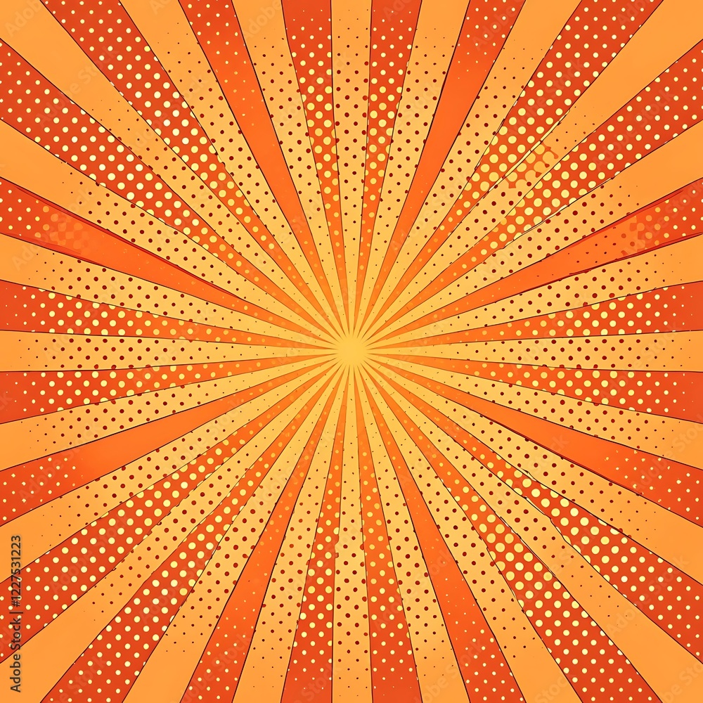 Obraz premium Abstract comic