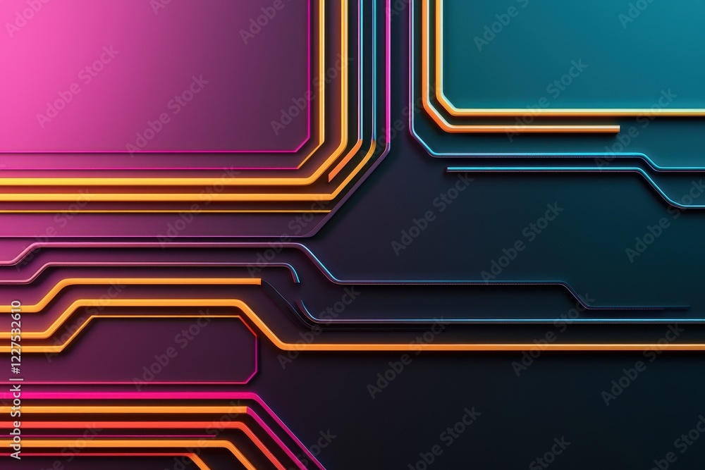 A vibrant, abstract background featuring colorful lines on a dark surface, evoking a modern, tech-inspired aesthetic. A vibrant, abstract background featuring colorful lines on a dark surface, evoking a modern, tech-inspired aesthetic.