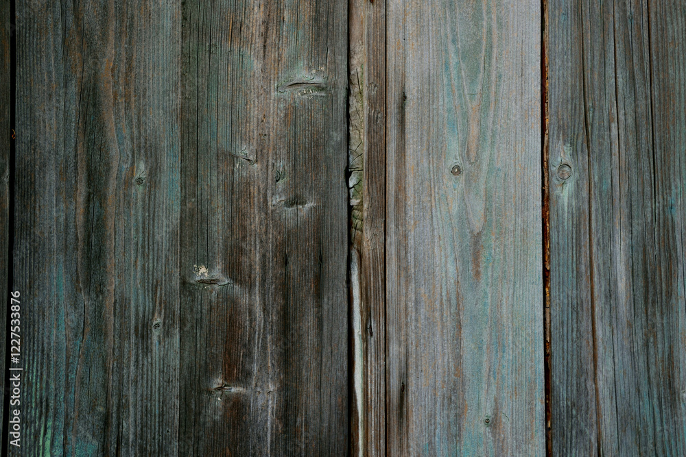 Fototapeta premium Wood background and texture vertical, old rustic green