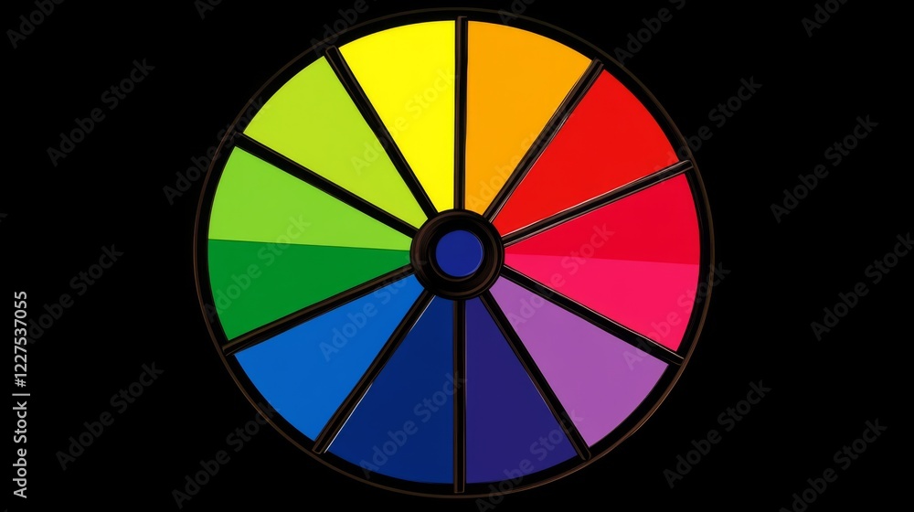 Vibrant Color Wheel: A Graphic Design Tool Vibrant Color Wheel: A Graphic Design Tool