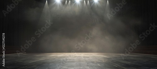 Microphone at concert By vectorfusionart