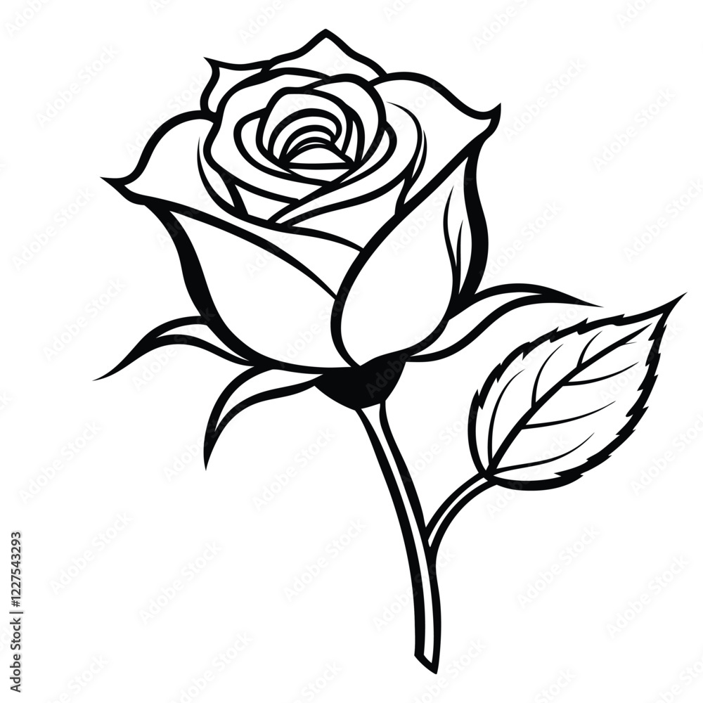 black rose isolated on white black rose isolated on white