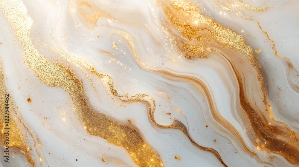 Luxury White Gold Marble Texture with Glossy Finish and Elegant Abstract Art Pattern for High-End Designs Luxury White Gold Marble Texture with Glossy Finish and Elegant Abstract Art Pattern for High-End Designs