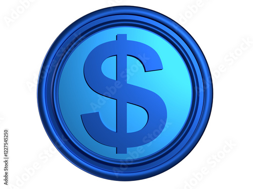 Blue Dollar 3D