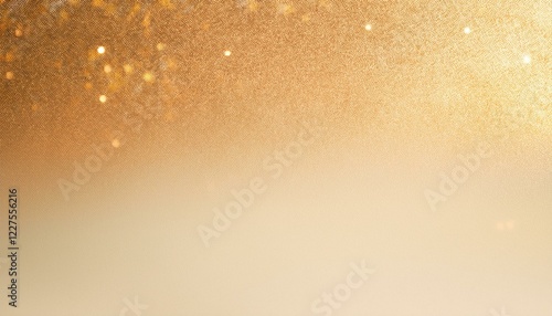 Light pastel soft orange yellow gold golden champagne beige cream white abstract background. Gradient color. Luxury premium rich. Shimmer. Christmas, birthday. Template. Design. Wide banner. Panoramic