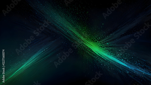 abstract background black dark blue green emerald.Color gradient. noise photo