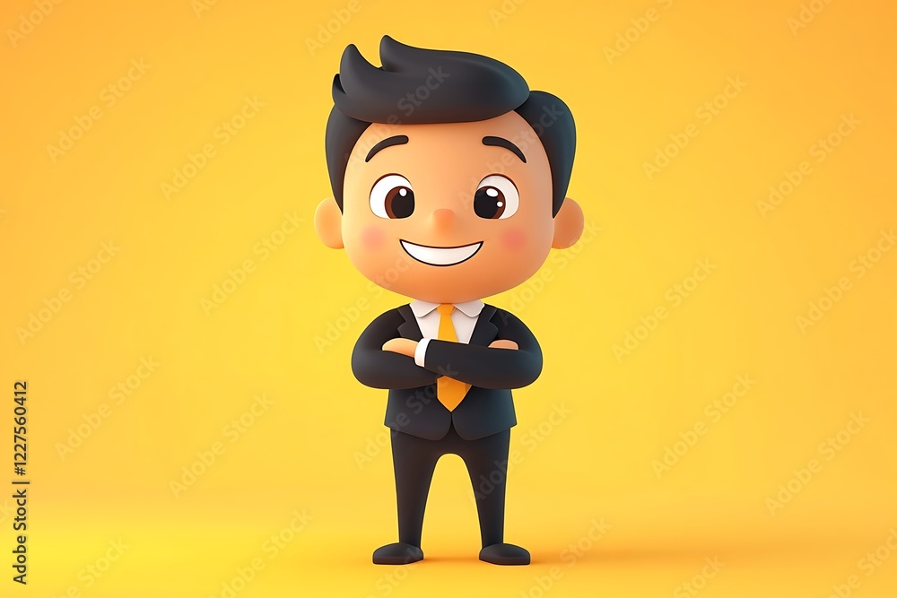 Smiling Corporate Manager Digital Art Smiling Corporate Manager Digital Art