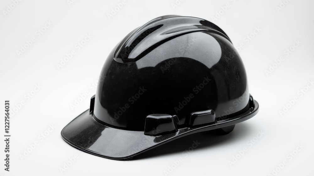 Fototapeta premium High-quality carbon fiber hard hat featuring a lightweight yet strong construction.