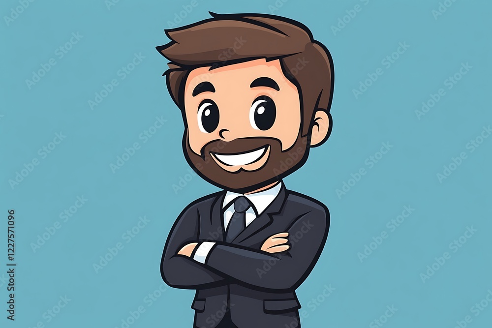Young Businessman Avatar Vector Design Young Businessman Avatar Vector Design