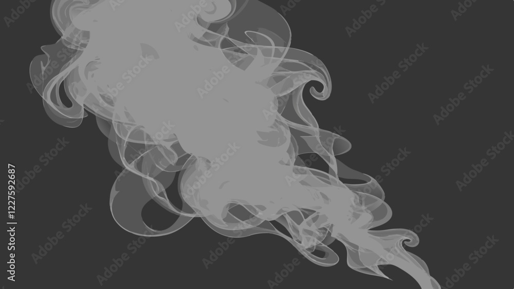 smoke on black smoke on black