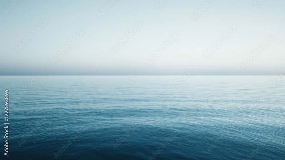 Obraz premium a large body of water with a sky background