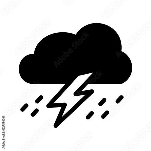 Thunder Bold Lightning Flash icons, Lightning bolt icon. Vector lightning logo electric, set of thunder and lightnings. Lightning bolt signs, Lightnings icon set illustration.