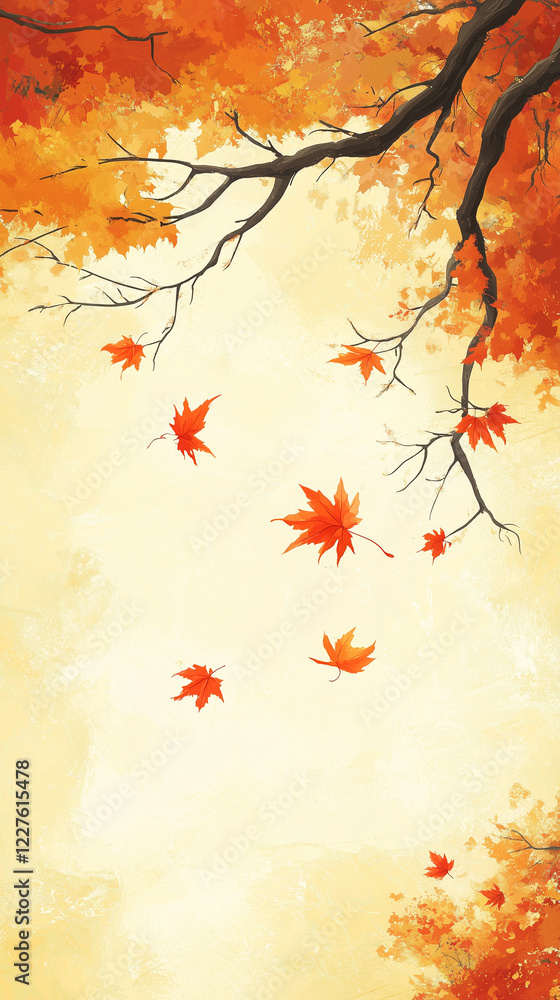 autumn leaves seamless pattern autumn leaves seamless pattern