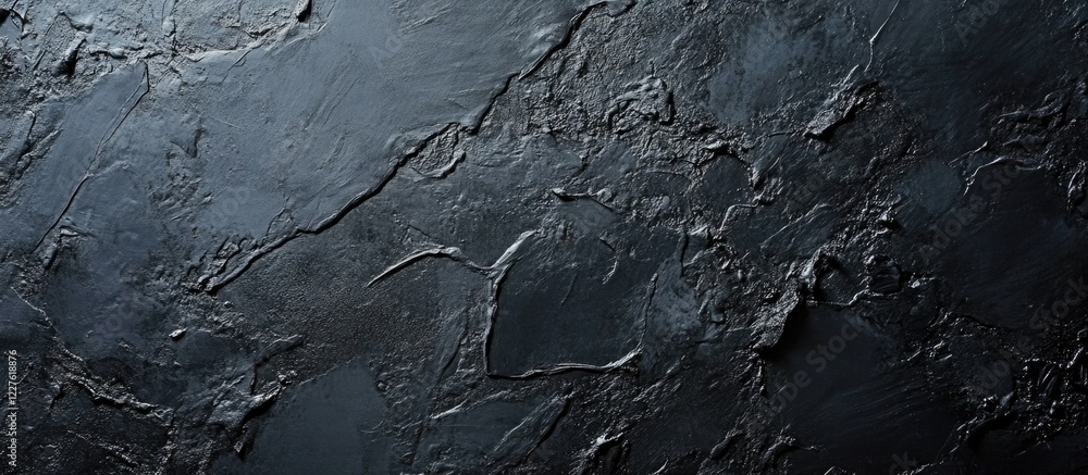 Fototapeta premium Grey and black textured abstract background with ample copy space for text or design elements