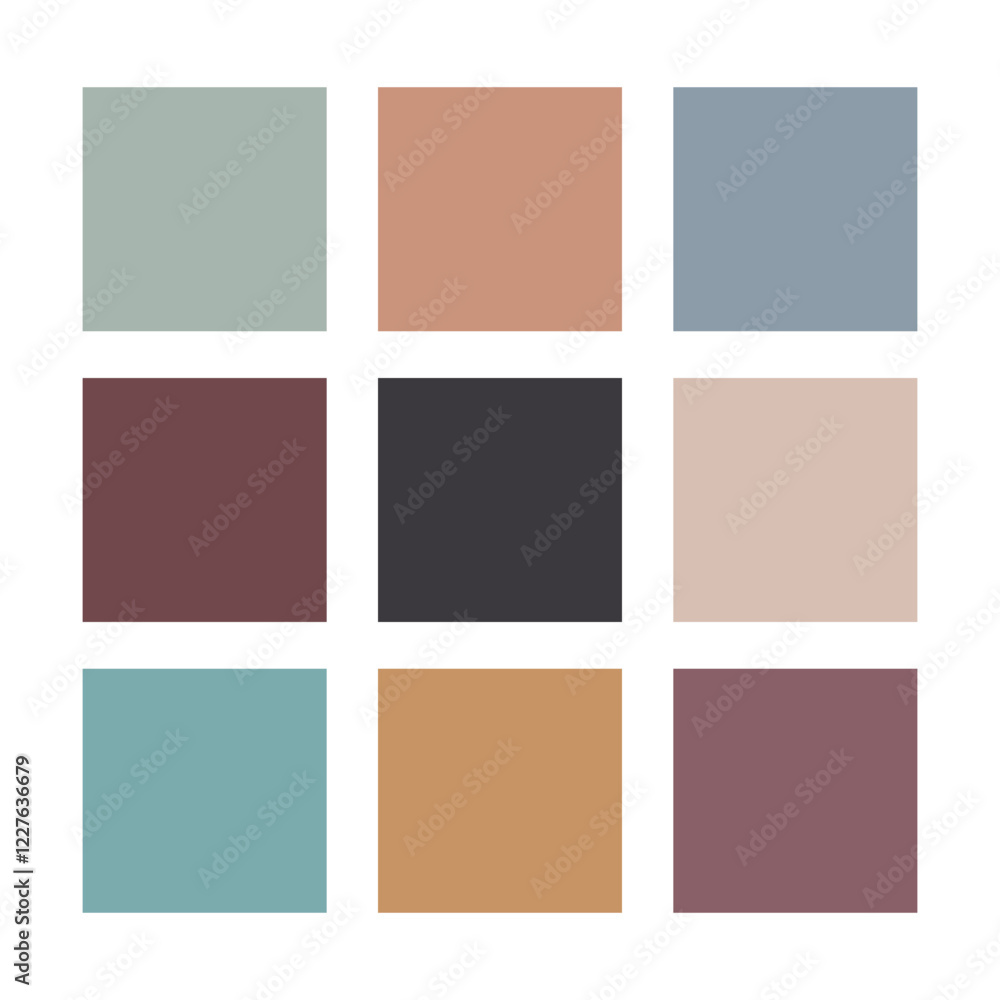 Trendy Earthy Neutral Color Palette Trendy Earthy Neutral Color Palette