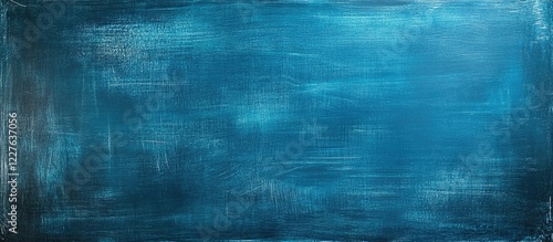 Bright Blue Background with Texture and Creative Elements for Copyspace and Text Addition in Educational or Artistic Contexts