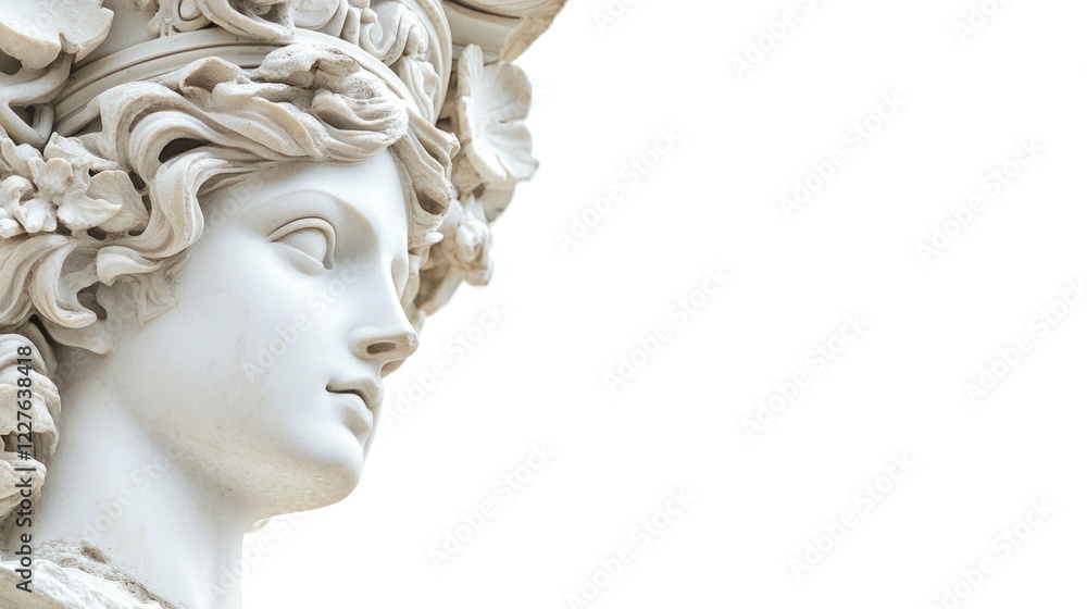 Doric Capital and Column Close Up Classical Architecture Detail with Empty Copy Space for Text in Background Doric Capital and Column Close Up Classical Architecture Detail with Empty Copy Space for Text in Background